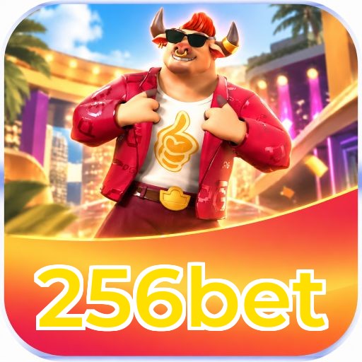 Logo 256bet Slots Premium Brasil